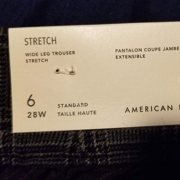 NWT AE Wide leg trouser, size 6 - Picture 3 of 12